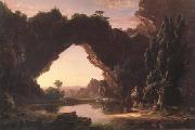 Thomas Cole Evening in Arcady (mk13) Sweden oil painting artist